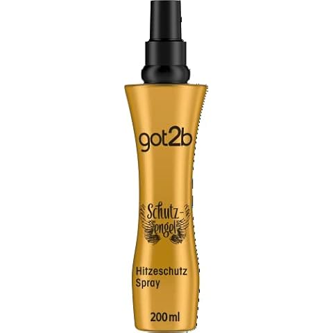 got2b Hitzeschutz-Spray Schutzengel bis 230 °C (200 ml), Styling Lotion beschützt das Haar vor Hitzeschäden, für heiße Styles mit Gloss-Finish, beschwert nicht Cover