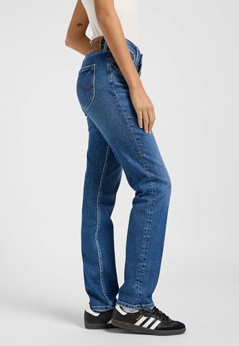LEE - Jeans Damen - Classic Straight Fit - Marion Straight - Hyper Mid – Ansicht 6