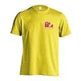 [アートワークスコウベ] サッカー Tシャツ 半袖 練習着 ドライ サッカーボールロゴT ユニセックス S イエロー