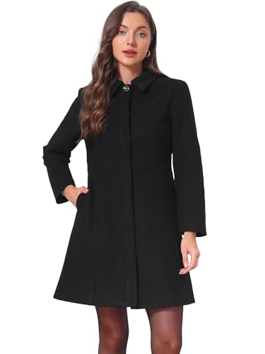 Manteau d'hiver élégant contre le froid pour femme active