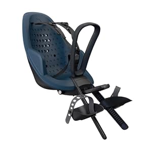 Thule Yepp 2 Mini Front-fahrradkindersitz Majolica Blue, One-Size