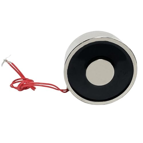 Électroaimant P65 DC 12V 20kg aimant de maintien solénoïde pour automatisme
