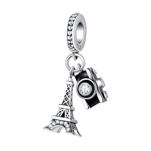Image of Hevdlt Family, Friendship and Love Charm Pendant | 925 Sterling Silver with 5A Cubic Zirconia | Fits European Bracelets and Necklaces | Elegant Jewelry for Women
