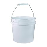 Leaktite 744456 1-Gallon White Plastic Pail Paint Pail/Container