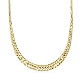 Ross-Simons Italian 18kt Yellow Gold Graduated Cuban-Link Necklace. 18 inches