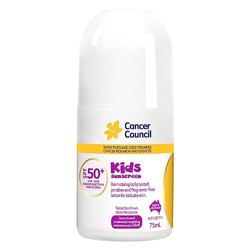 Cancer Council Kid's SPF50+ Sunscreen Roll On 75 ml