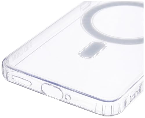 Image of Plastic Magnetic Case for OnePlus Nord CE 5 5G Compatible with MagSafe, Shockproof Phone Bumper Cover, Anti-Scratch Clear Back (Clear)