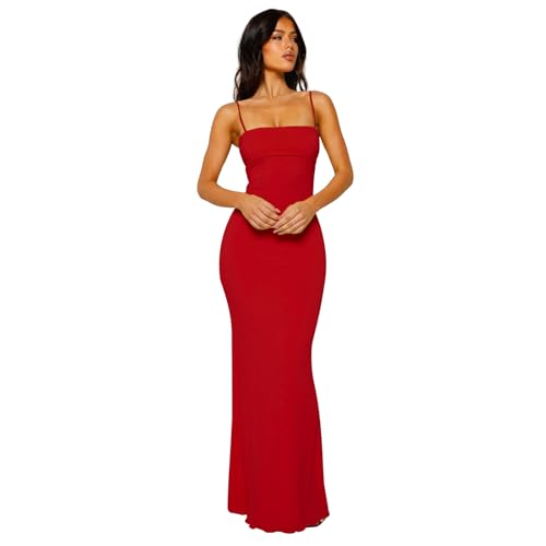 Long Red Dress