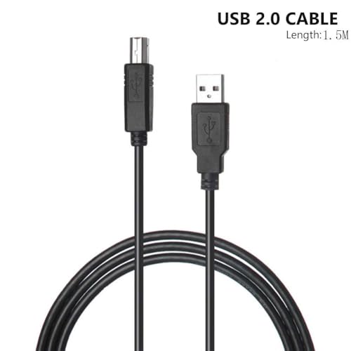 Cabo USB de interface de áudio compatível com Behringer UM2 UMC404HD UMC22 UMC202HD UMC204HD, U-PHOR