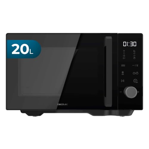 Cecotec Microondas sin Plato 20L Proclean Flatbed Inverter Pro Black