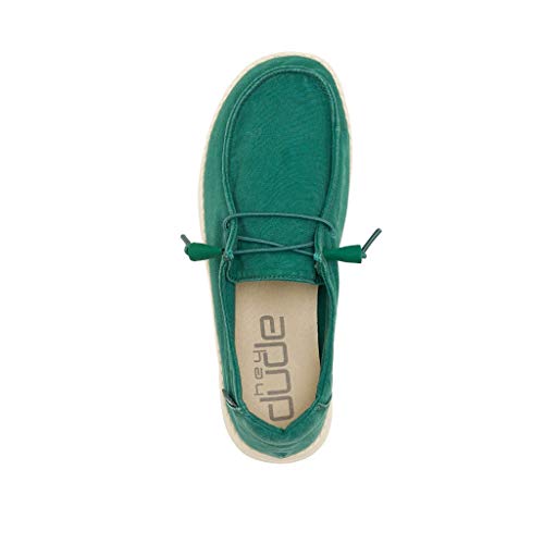 Image of HEYDUDE Women's Wendy Stretch Canvas Slip On Shoes | Easy On Loafer
