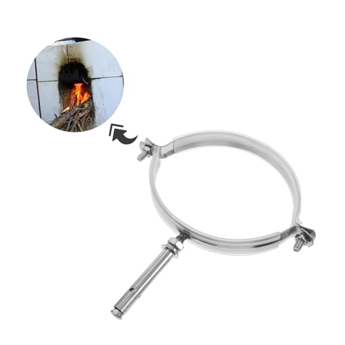 Conduits de cheminée sécurisés à la maison avec les supports muraux en inox