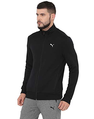 Image of Puma Mens Zip Through Neck Solid Sports Jacket
