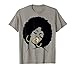 Afro Diva Black Girl Magic T-Shirt Lips Natural Melanin