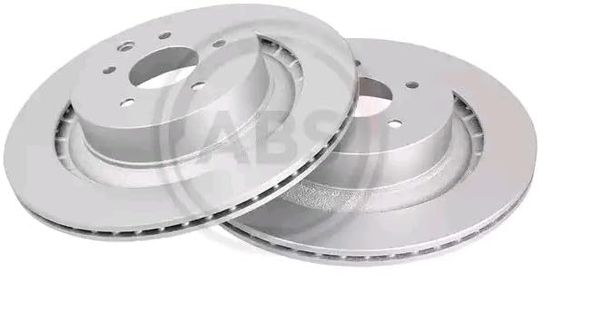 A.B.S. 18501 2x Disque de frein Arrière Ø350mm Hauteur: 62mm Épaisseur: 20mm Cercle de percage -Ø: 114,3mm ventilé Compatible avec NISSAN 370 Z Z34, INFINITI Q60 Coupé