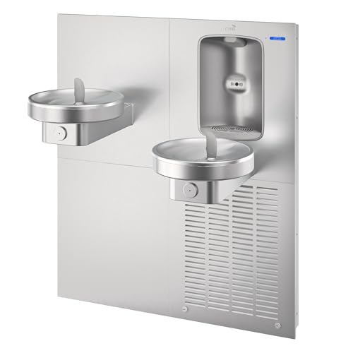 OASIS Bi-Level Stainless Steel Radii Fountain
