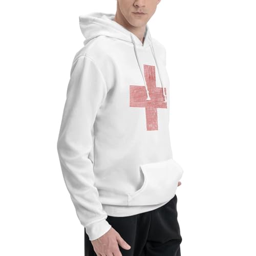 Men Long Sleeve Pullover Hoodies Warm Athletic Hooded Sweatshirts Tops With Front Kangaroo Pocket3