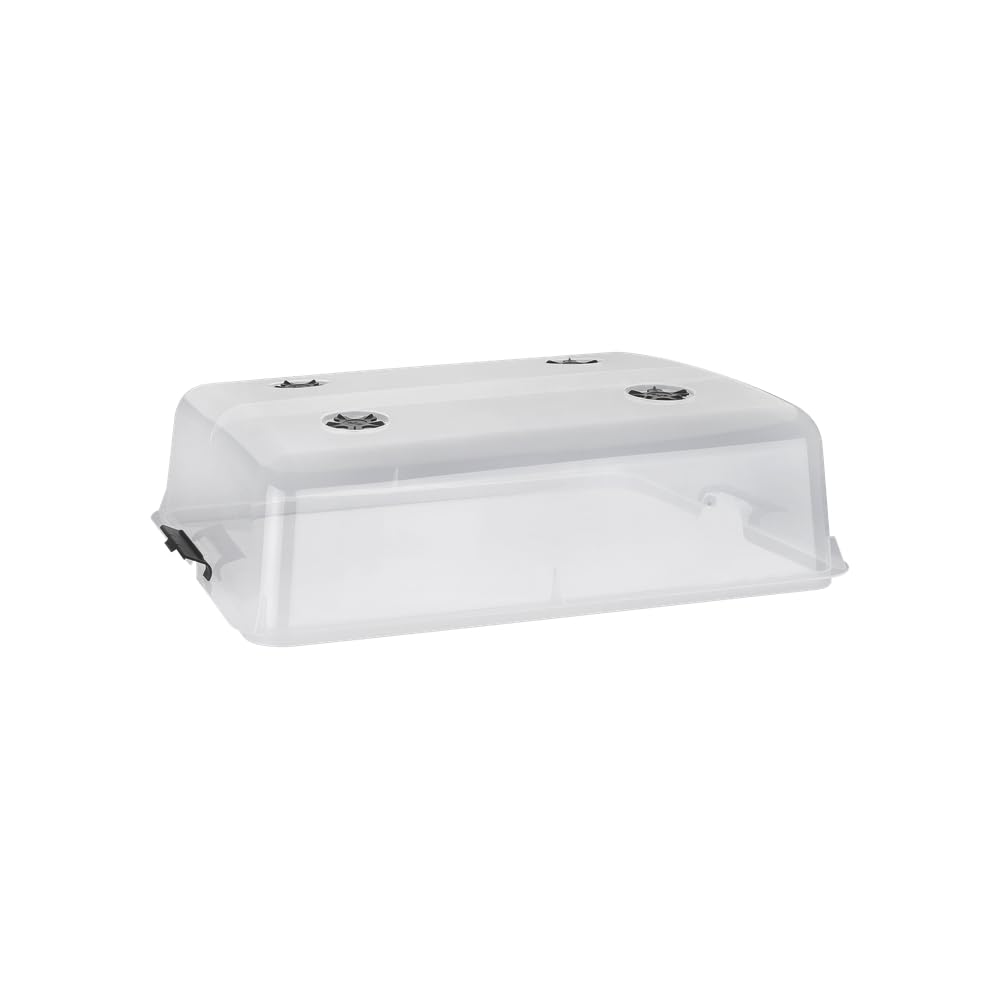 Elho Green Basics Grow House Xxl 75 - Accessori per Esterno coltura E Raccolta accessori - Ø 74.8 x H 22.3 cm - Transparent