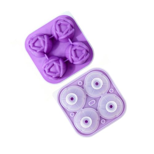Molde de silicona para cubitos con forma de tulipán miniatura 3