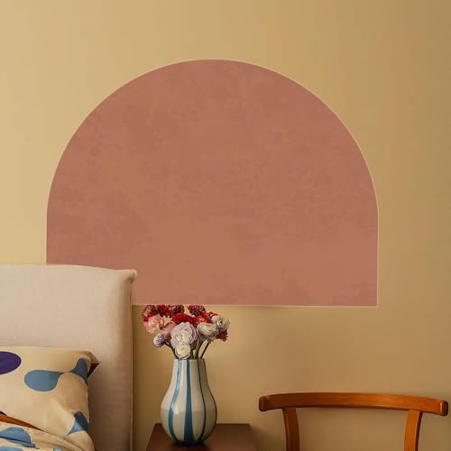 Autocollant mural géométrique pour rénover un mur sans peindre salon - 6