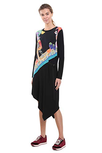 Robe Desigual 18WWVK05 noire solution idéale pour un look sans effort