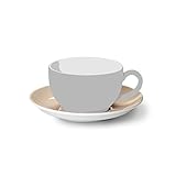die Tasse wurde aus Porzellan hergestellt