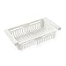 organizer na jajka do lodówki Lodówka Rack Basket Regulowany Kuchnia Organizator Rozciąganie Kosz Lodówka Półka Do przechowywania Kuchnia Accessori organizer do szuflady lodówki (Color : 1pcs-white)