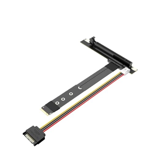 M2 vers PCIE Riser x16 rallonge PCI-E 3.0 M.2 NVMe Key M 2280 pour GPU