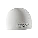 Speedo Silicone Junior Swim Cap, White, One Size