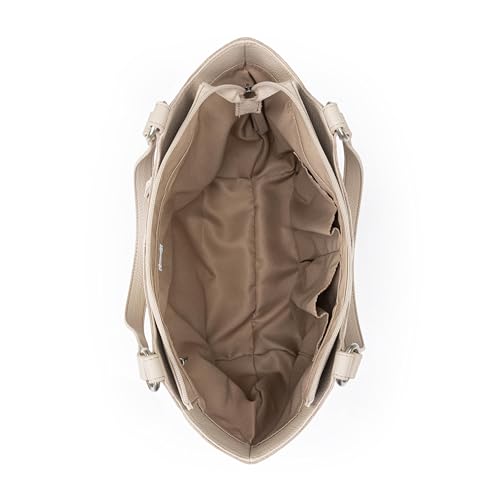 Image of The Sak Bolinas Leather Satchel - Spacious Shoulder Bag with Zip Closure