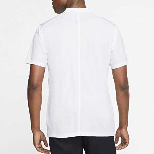 Nike Men's Nike Dri-fit Victory Blade Polo, White/Black, X-Large4