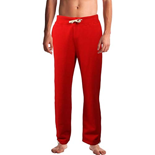 POLO RALPH LAUREN Men's Fleece Pants, RL 2000 Red, L