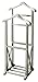 HomeRoots Gray Mango Wood Solids Riley Wood Valet Stand