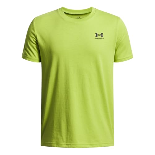 Image of Under Armour Boys' Sportstyle Left Chest Short Sleeve T-shirt (Big Kid)