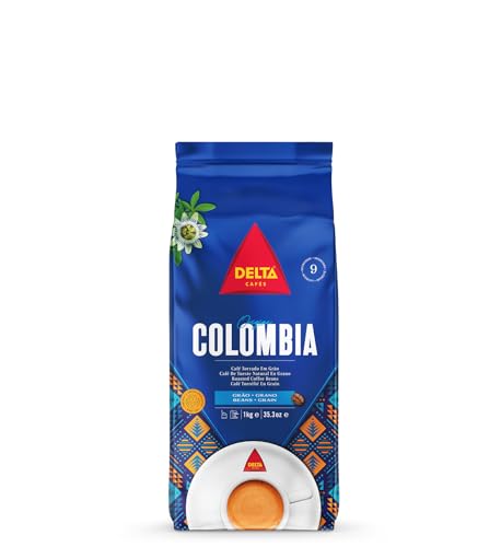 Delta Cafés - Café en Grano Colombia - 1 Kg -...