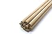 10 Varillas redondas de madera haya (1000 x 25 mm)