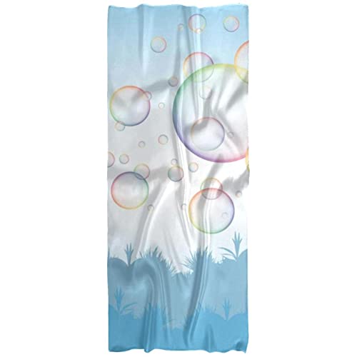 Écharpe légère pour femme grand châle multicolore automne hiver et mi-saison
