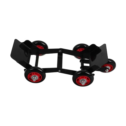 Zerodeko Anhänger-reifenwagen Motorrad-radtransporter Reifentransportwerkzeug Hebebühne Mit Rädern Flacher Reifen-Transporter Trolley Für Motorrad-Dreirad Und Elektrofahrrad