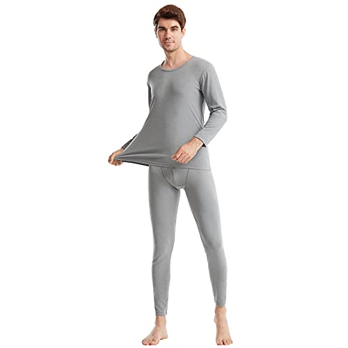 Mens Thermal Underwear Set Long Johns Thermals for Men Base Layer Top & Bottom Ultra Soft Sets Gifts for Men with Box - Image 3