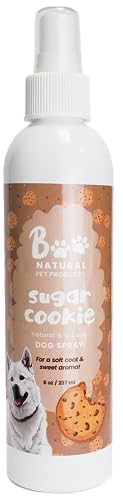 Sugar Cookie Dog Spray - For a Soft Coat & Sweet Aroma - Handmade & Natural - 8 oz