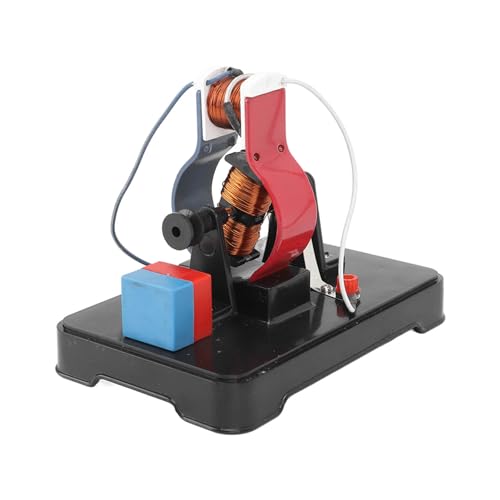 【Ottimo materiale PVC】Kit esperimento motore elettrico Realizzato in materiale PVC di alta qualità, non è soggetto a ruggine ed è resistente. Piccolo e leggero, facile da installare e da usare.
