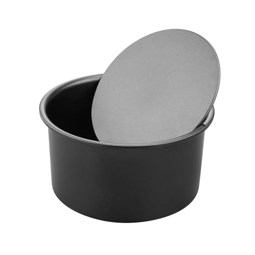 Genérico Molde para pasteles antiadherente con fondo desmontable Utensilio de horneado aleación aluminio anodizado desmoldado y limpieza fáciles