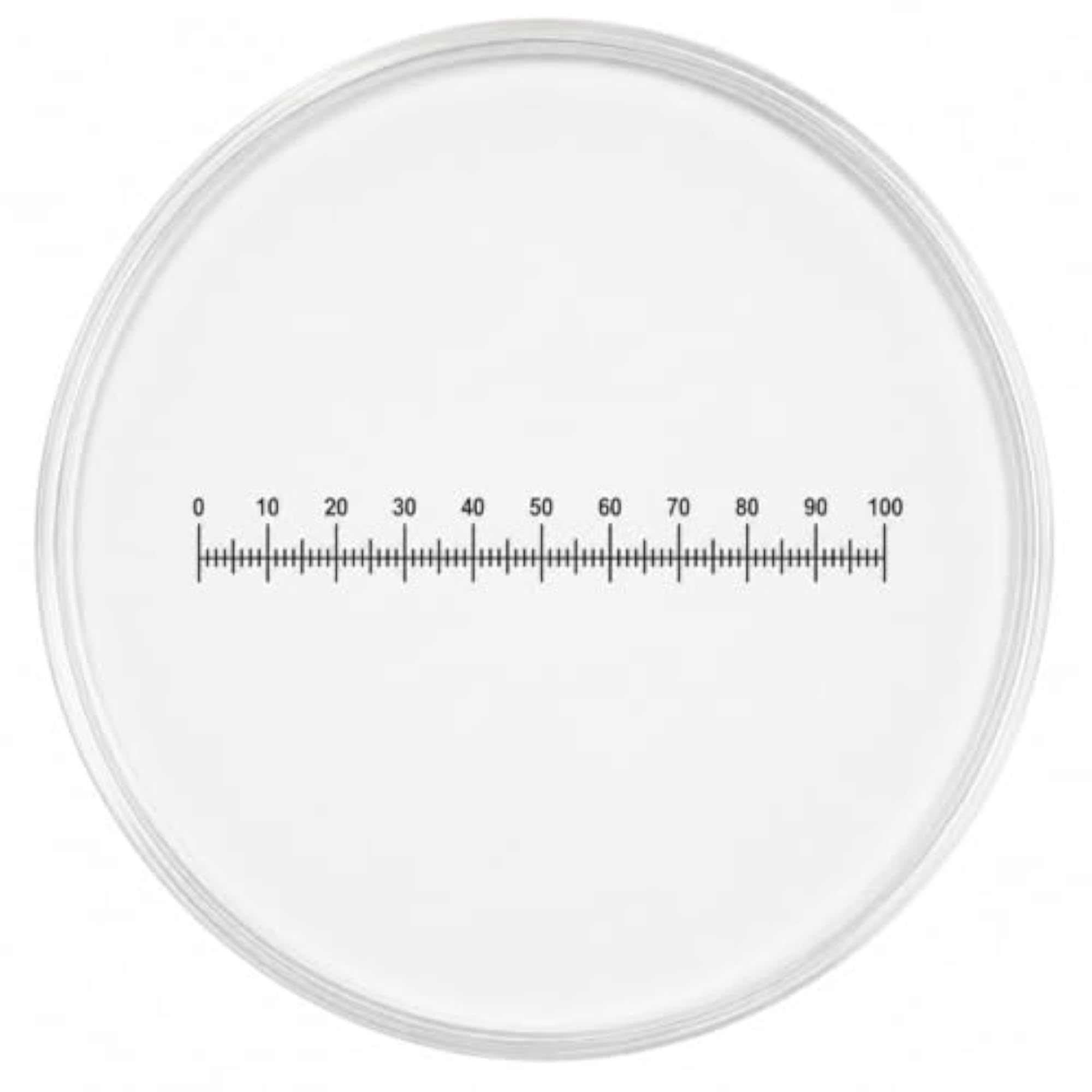 Ocular Micrometer Reticle for Microscope Eyepiece