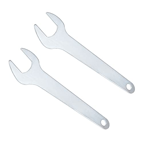 QUARKZMAN 153mm Lunghezza 22mm Aperto Estremità Angolo Smerigliatrice Chiave x 2pz Carbonio Acciaio Chiave Zinco Placcatura per Serraggio e Allentamento Bulloni