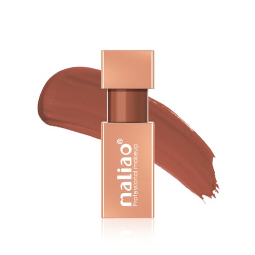 Image of Maliao Color Last Matte Lipstick - Long-Lasting, Vibrant Shades (BRUNCH NUDE)