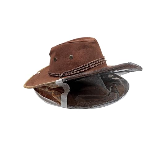 Chapeau de cowboy pour apiculteur résolvant le problème des insectes