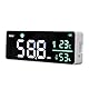 An Der Wand Montierter Innengeräuschmonitor, Thermometer, Hygrometer,Dezibelmessgerät,Schallpegelmessgerät mit 11 Zoll Bildschirm, Präzises Geräuschmessgerät,für öffentliche Bereiche, Restaurants