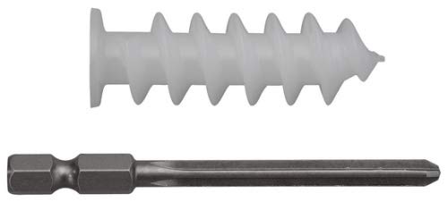 Isolierdübel mit Setzwerkzeug 18 x 50 mm Polyethylen 100 Stück