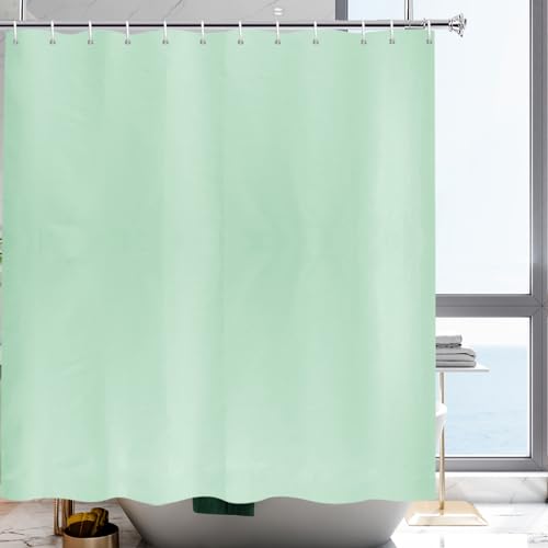 YISURE tenda da doccia verde mela 240x200, tenda da doccia extra larga per bagno e vasca, larghezza 240 x altezza 200cm