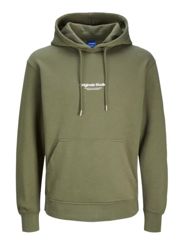 JACK & JONES Herren JORVESTERBRO Sweat Hood, Kapuzenhoodie, Dusty Olive, XL